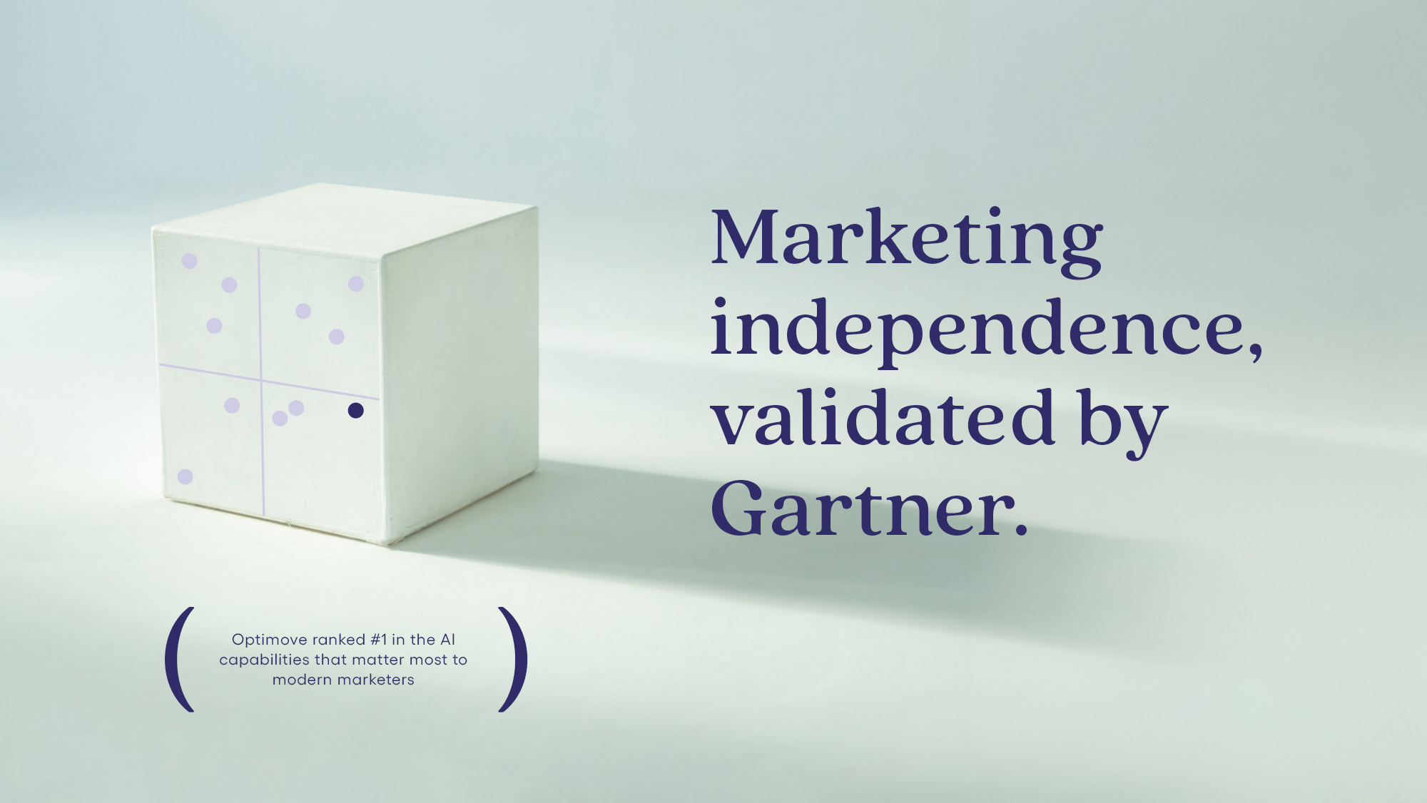 Optimove ranked #1 for AI Capabilities by Gartner for Multichannel Marketing Hubs